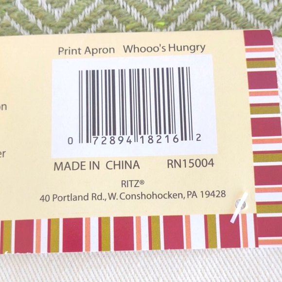 Harvest Home Apron - Picture 6 of 8